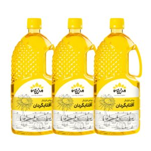 روغن آفتابگردان فرابکر مخصوص سرخ کردن مزرعه جنوبی - 1 لیتر بسته 3 عددی