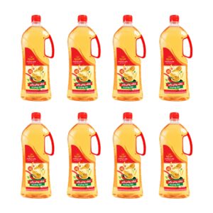 روغن سرخ کردنی شیررضا حاوی روغن کنجد - 980 میلی لیتر بسته 8 عددی