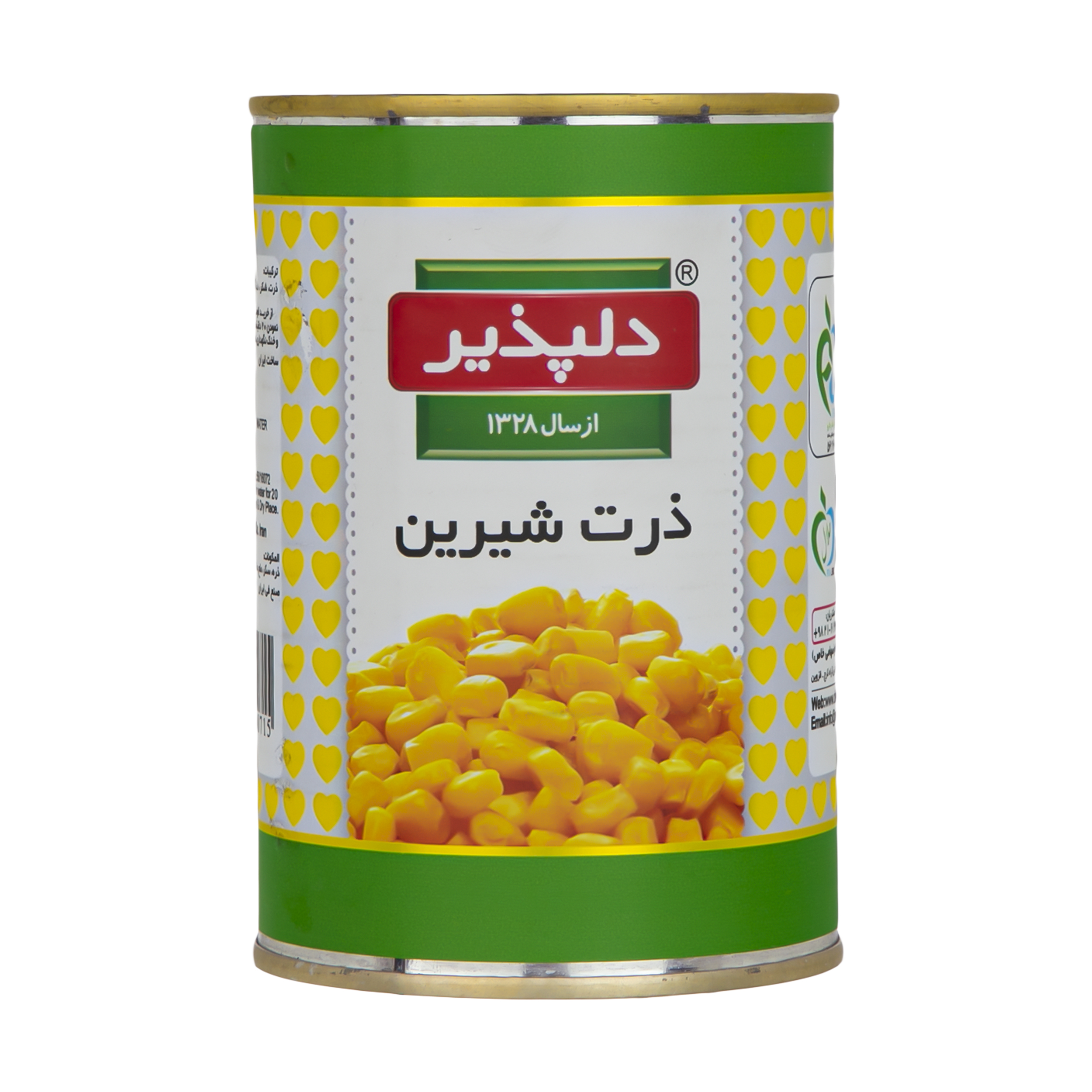 کنسرو ذرت شیرین دلپذیر - 415 گرم کنسرو ذرت شیرین دلپذیر - 415 گرم