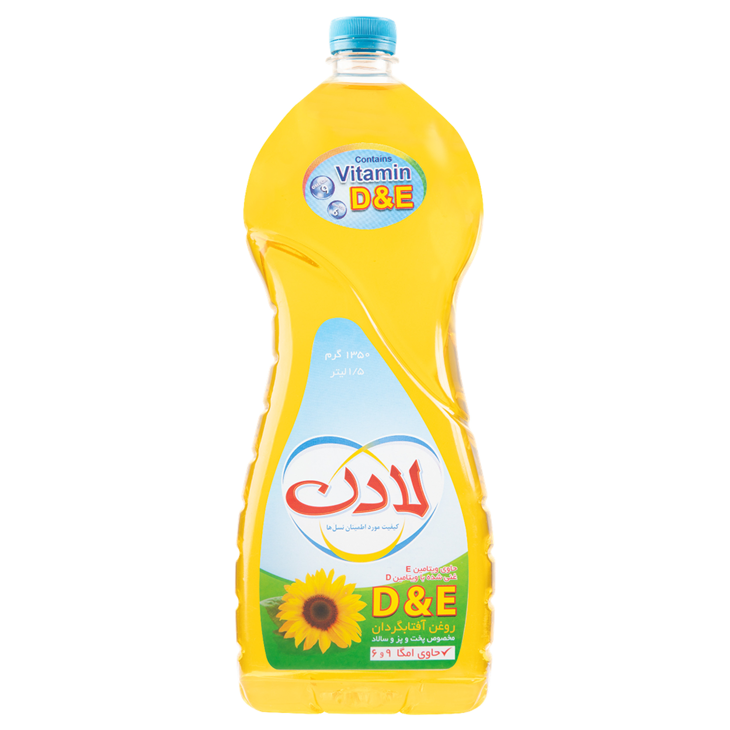 روغن مایع ویتامینه آفتاب گردان لادن - 1.5 لیتر روغن مایع ویتامینه آفتاب گردان لادن - 1.5 لیتر
