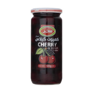 کمپوت گیلاس ممتاز سحر - 500 گرم