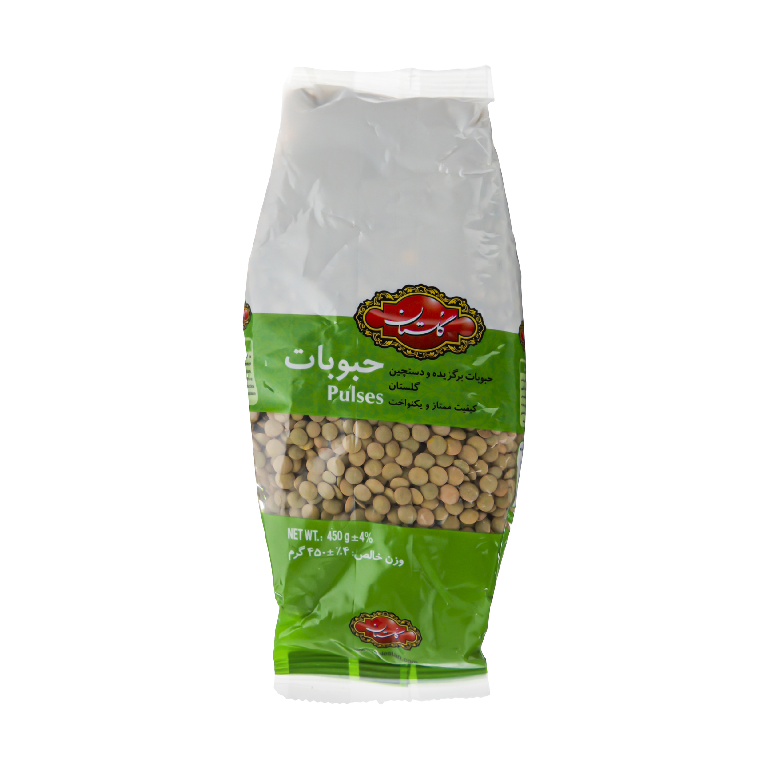 عدس گلستان مقدار 450 گرم عدس گلستان مقدار 450 گرم