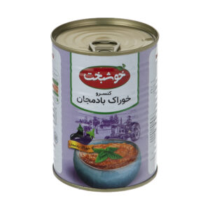 کنسرو خوراک بادمجان خوشبخت - 380 گرم