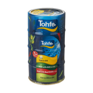 کنسرو ماهی تون 4 طعم تحفه - 180 گرم مجموعه 4 عددی