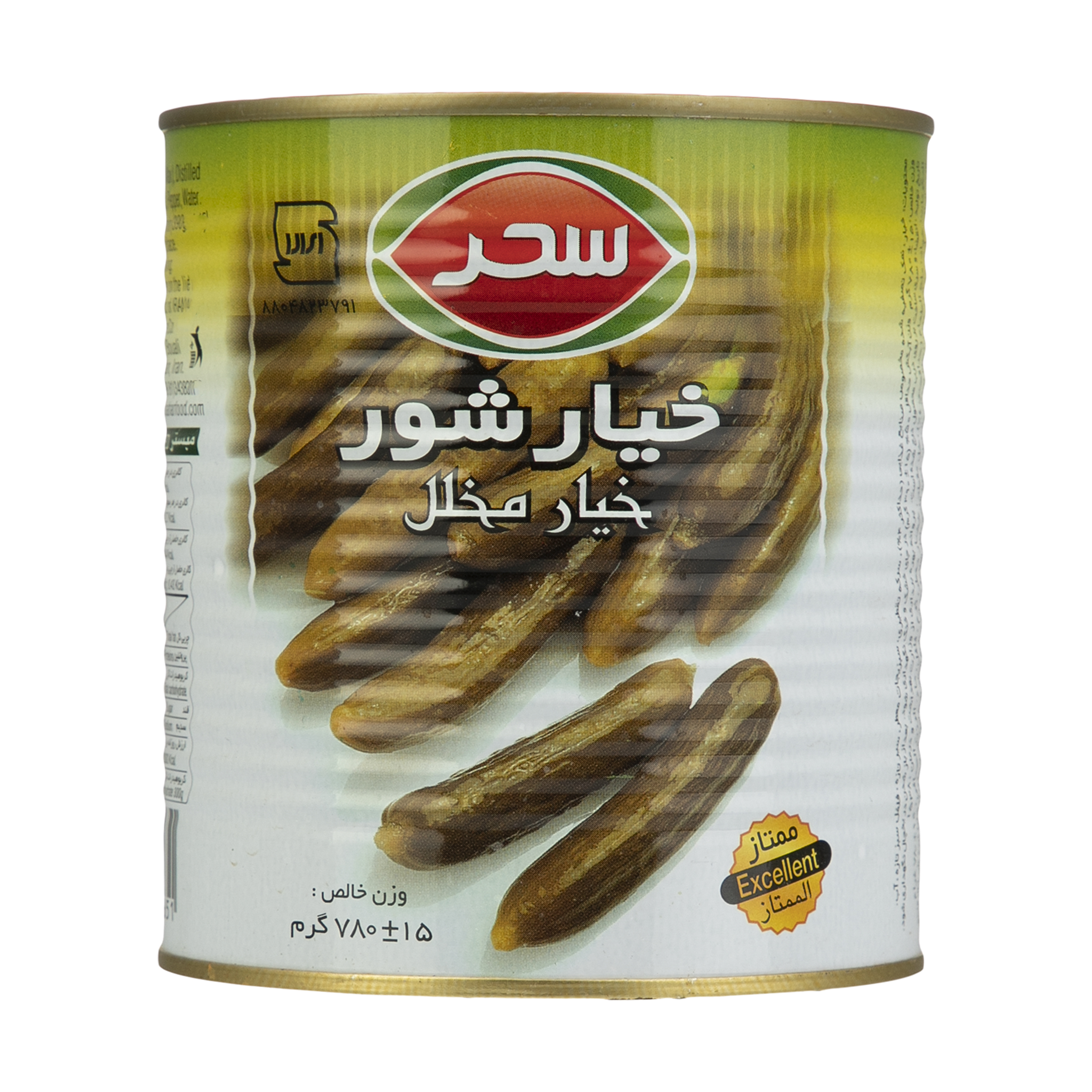 خیارشور سحر - 780 گرم خیارشور سحر - 780 گرم