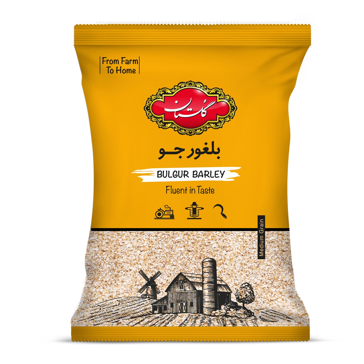 بلغور جو گلستان - 900 گرم بلغور جو گلستان - 900 گرم