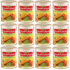 کنسرو سبزیجات دریان دشت - 400 گرم بسته 12 عددی