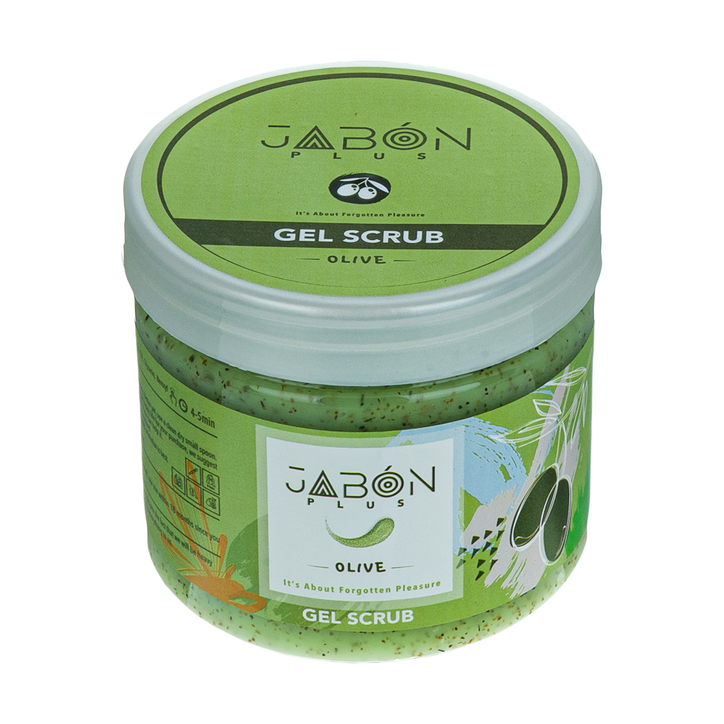 ژل اسکراب لایه بردار پوست ژبن پلاس مدل Olive وزن 375 گرم ژل اسکراب لایه بردار پوست ژبن پلاس مدل Olive وزن 375 گرم