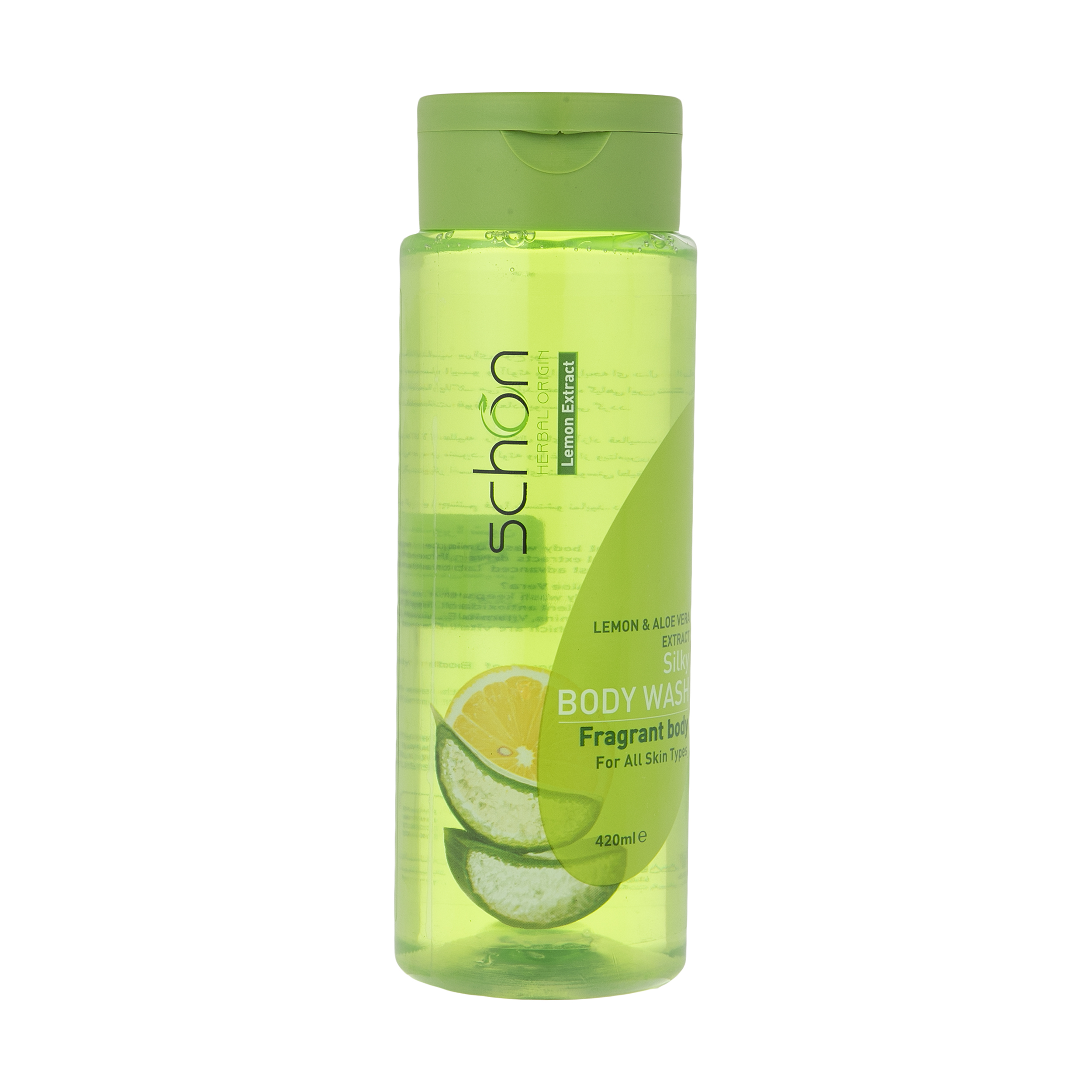 شامپو بدن شون مدل Aloevera and Lemon حجم 420 میلی لیتر شامپو بدن شون مدل Aloevera and Lemon حجم 420 میلی لیتر