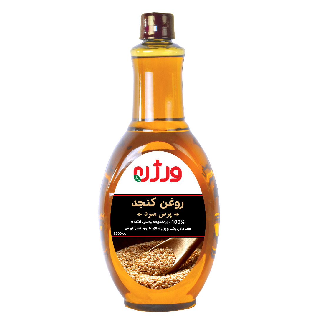روغن کنجد فرابکر ورژن - 1.5 لیتر روغن کنجد فرابکر ورژن - 1.5 لیتر