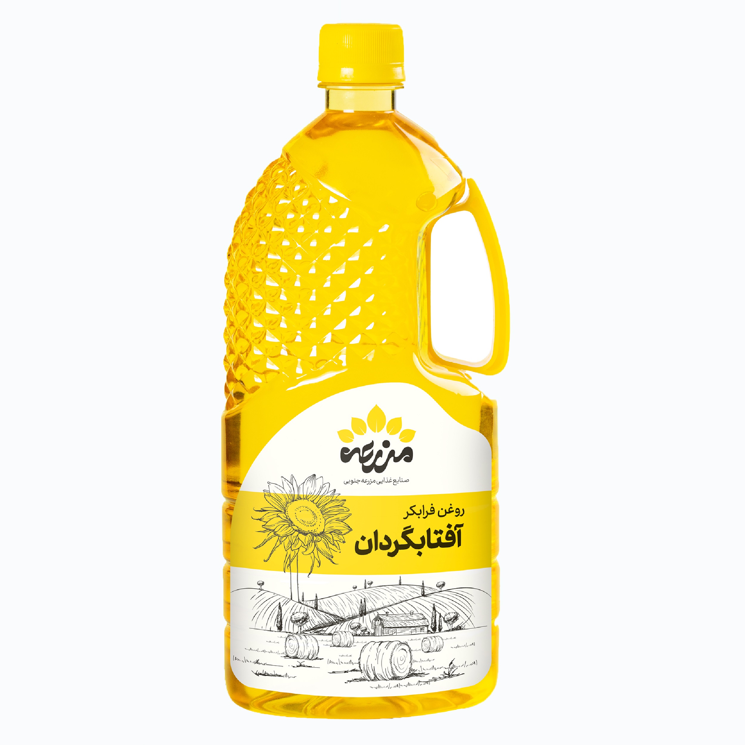 روغن آفتابگردان فرابکر مزرعه جنوبی - 500 میلی لیتر روغن آفتابگردان فرابکر مزرعه جنوبی - 500 میلی لیتر